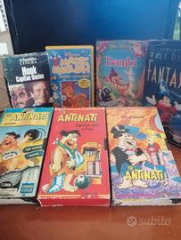 Film e cartoni animati in vhs