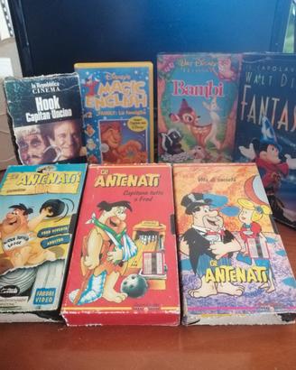 Film e cartoni animati in vhs