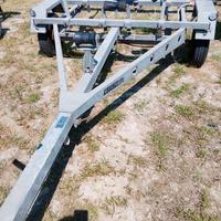 Rimorchio barche gommoni moto d'acqua cresci 600kg