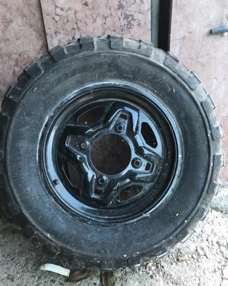 Ruota completa polaris razor/spm