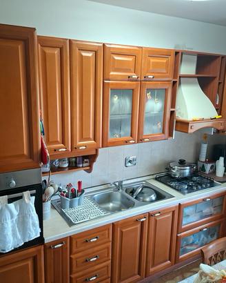 cucina multistrato ciliegio classica