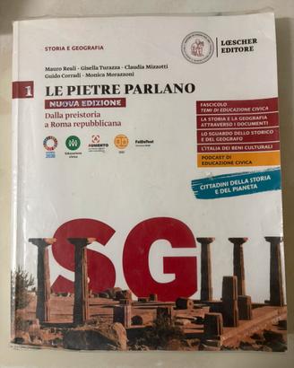 Libri scolastico Le pietre parlano