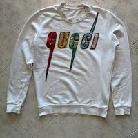 Felpa Gucci logo Blade tg S anni 2010