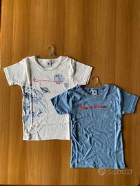 Due magliette intime bambino, nuove