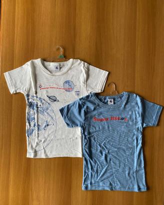 Due magliette intime bambino, nuove