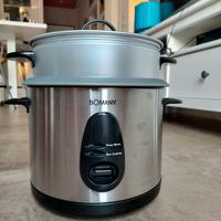 Cuoci riso - vaporiera elettrica in acciaio inossi