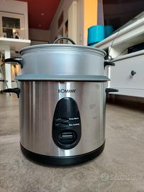 Cuoci riso - vaporiera elettrica in acciaio inossi