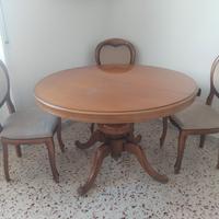 tavolo rotondo allungabile 