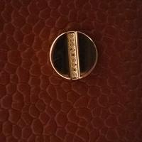 portafoglio Borbonese in pelle marrone