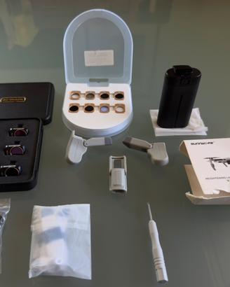 Vari accessori drone, usati pochissimo o nuovi DJI