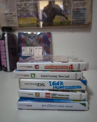 Lotto Videogiochi DS e 3DS