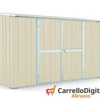 Casetta lamiera per esterno 307x100 avorio