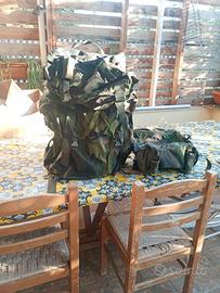 Zaino tattico e zainetto