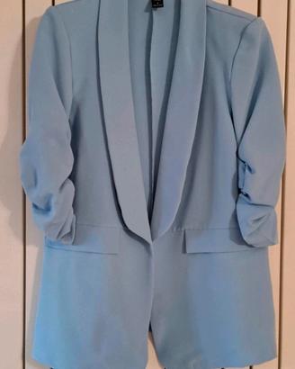 Blazer / giacca donna celeste cielo, tg S