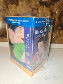 biancaneve e I sette nani vhs delux raro
