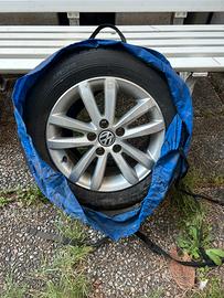 Cerchi in lega da 14  VW Polo + gomme e custodie