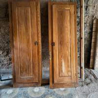 Finestra in legno con scurini