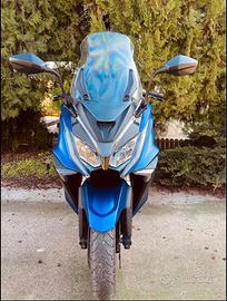 Kymco Ak 550 blu opaco