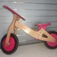 Bicicletta in legno 