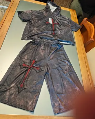 Completo Uomo Stile Gotico/Dark
