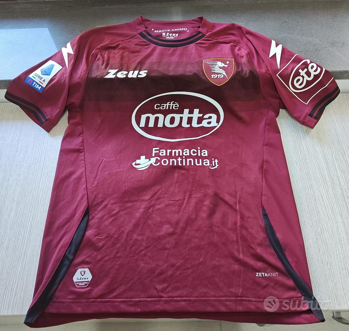 MAGLIA CALCIO SALERNITANA 22/23 Mazzocchi Autografata Con Cornice Da  Spogliatoio EUR 31,50 - PicClick IT