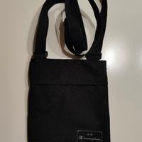 Tracolla uomo Champion, originale, colore nero