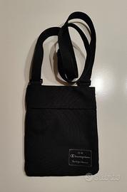 Tracolla uomo Champion, originale, colore nero