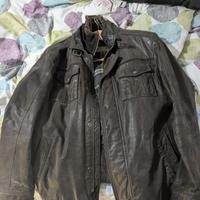 Giacca in vera pelle Projects & People stile biker