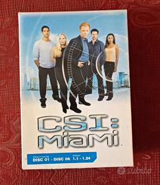Dvd CSI Miami raccolta completa 
