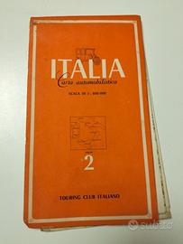 Italia carta automobilistica 