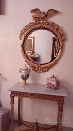 Consolle completa di accessori e Comò