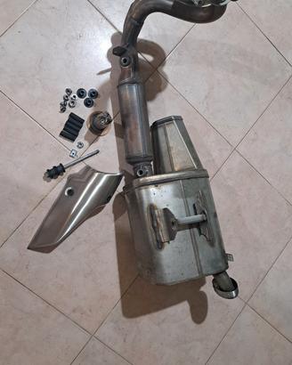 Scarico originale moto Kavasaki Z650 anno 2024