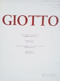 libro GIOTTO...