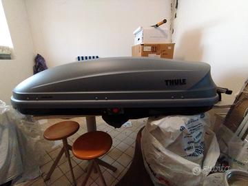 Box auto portatutto Thule Pacific 200 colore grigi