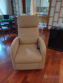 Poltrona elettrica recrinabile