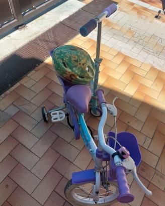 bicicletta più monopattino 