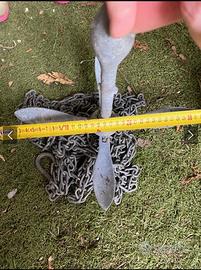 Ancora con catena 5 m