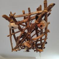 lampadario artigianale  "pezzo unico"