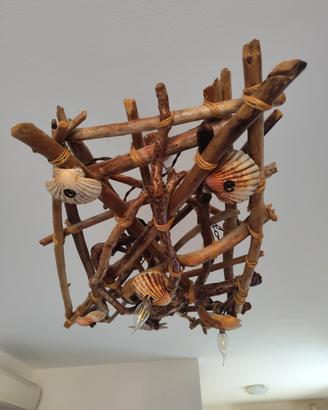 lampadario artigianale  "pezzo unico"