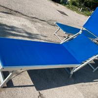 Lettini da mare spiaggia giardino piscina