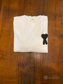 Felpa Ami Paris - Ami de Coeur - bianca