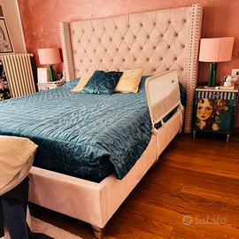 Letto matrimoniale completo di materasso