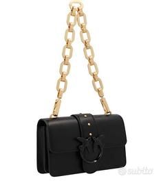 Borsa a tracolla Love Mini Icon nera