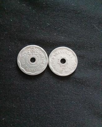 vecchi gettoni tram comune di milano