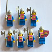 Lego minifigure castello giallo 375 del 1978