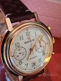 orologio cronografo da polso Vintage meccanico 