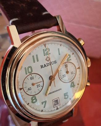 orologio cronografo da polso Vintage meccanico 