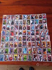 LOTTO 88 CARTE FIGURINE MARVEL S COOP
