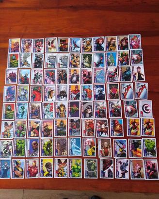 LOTTO 88 CARTE FIGURINE MARVEL S COOP