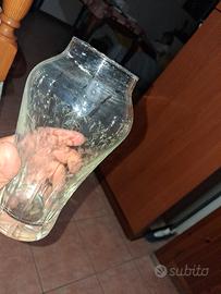 vaso in cristallo anni 60